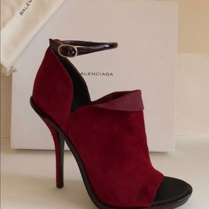 NIB BALENCIAGA Glove Wedge SHOES/Sandal 38.5 Italy
